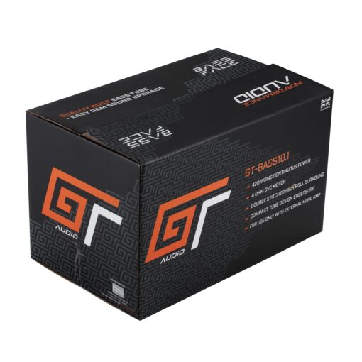 GT Audio GT-BASS10.1 10″ Subwoofer a Tubo 25cm 4Ohm 420w RMS