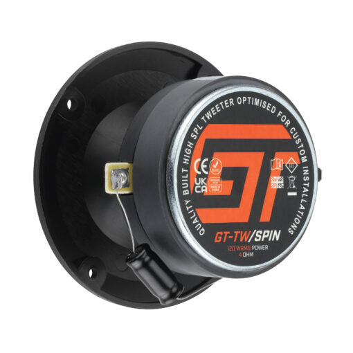 GT Audio GT-TW/SPIN8 – Tweeter a tromba 8Ohm 2x120w RMS – COPPIA