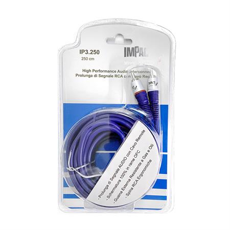 TOP QUALITY INTERCONECT 2x6 mm + REMOTE - 250 mm