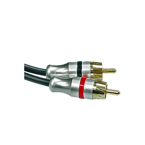 Cavo Rca 3 Metri Top Quality – PRCA3.2 – 4 Schermature – Connettori Pro