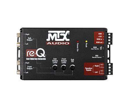 Processore uscite RCA a livello di linea c/uscite RCA a 10V