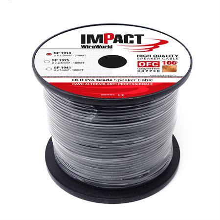 Bobina Cavo Altoparlante OFC 2x1mmq - 100mt