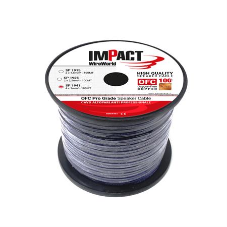 Bobina Cavo Altoparlante OFC 4x1mmq- 100 mt