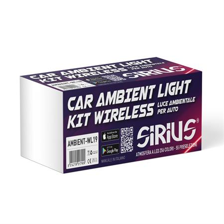 Atmosfera Wireless RGB con microled 19 vie - 256 Colori