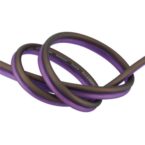 EVO-S16 – Cavo Speaker 2 x 1,3 mm. Rame Puro OFC – Guaina ultra flessibile – Bobina 150 metri