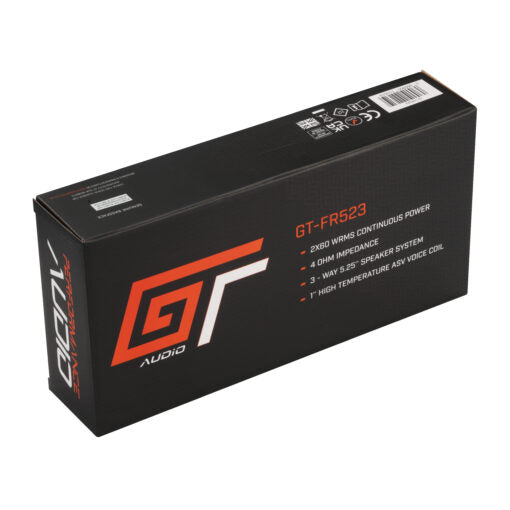 GT-FR523 Coppia Coassiali tre vie 13 cm GT-audio