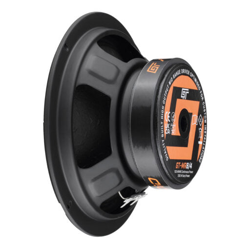GT-MR8/4 Midbass 20 cm GT-AUDIO 1X4Ohm SVC 100WRMS Quality Built High Output Mid Range