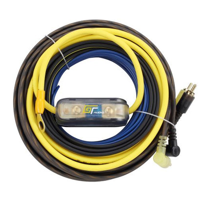 GT-PK10 – Kit cavi 10 GA per amplificatori – GT AUDIO