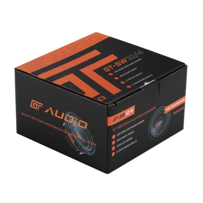 GT Audio GT-SW10/4 10” 25cm 2x4Ohm DVC Subwoofer 200w RMS