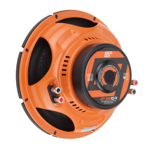 GT Audio GT-SW10/4 10” 25cm 2x4Ohm DVC Subwoofer 200w RMS
