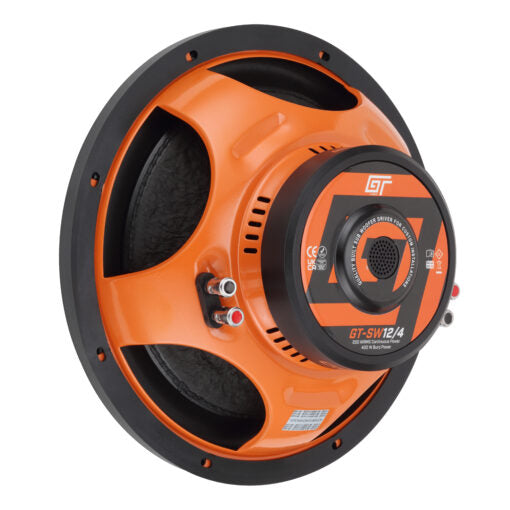 GT Audio GT-SW12/4 12” 30cm 2x4Ohm DVC Subwoofer 200w RMS
