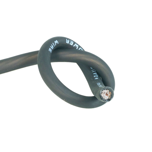 PWN4.1 Cavo Alimentazione 4 awg 21 mm – Negativo – CCA – Bobina 30 metri