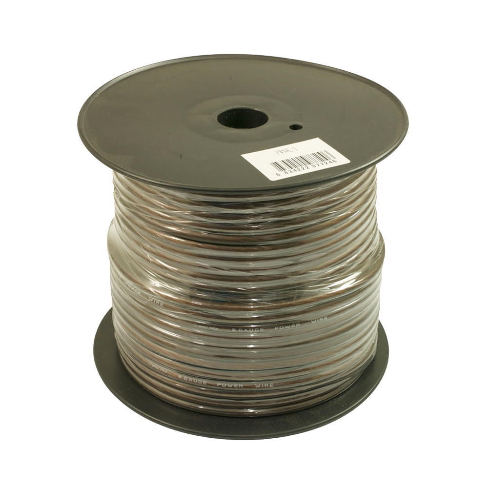 PWN8.1 Cavo Alimentazione 8 awg 8,4 mm – Negativo – CCA – Bobina 75 metri