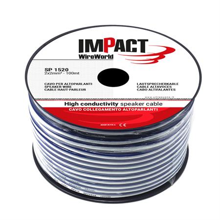 Bobina Cavo Altoparlante 2x2mmq - 100mt