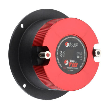 Team TW/Red4 – Tweeter a compressione al Neodimio 130w RMS 4 ohm High Power – Compatto – COPPIA