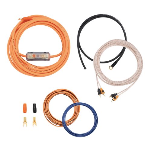 VOLT/8 – Kit cavi 8,5mmq per amplificatori – High Quality 8 awg 469 strand