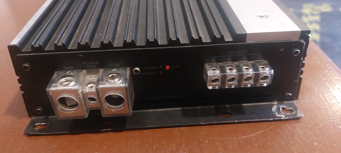 Car audio amplifier Pride FR1500/2 – 1500W x 2 full range channel USATO
