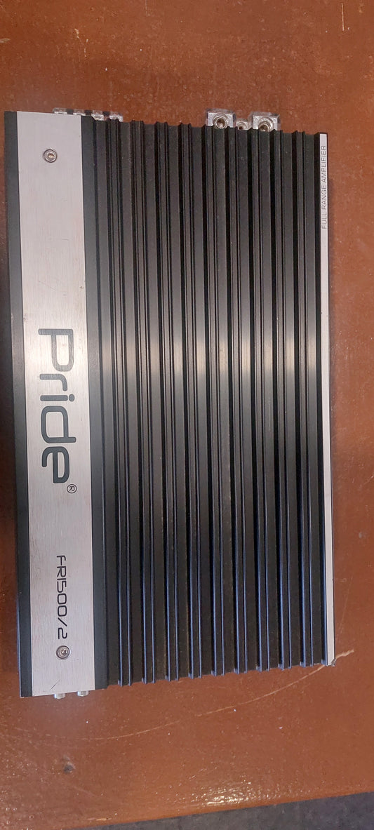 Car audio amplifier Pride FR1500/2 – 1500W x 2 full range channel USATO